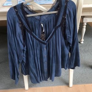 Free People Hippie Blouse
